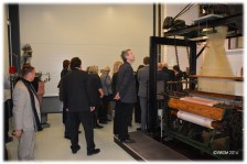 alle Maschinen sind funktionsfähig und werden bei den Führungen eingeschaltet