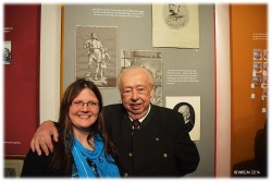 Martina Fink gemeinsam mit Herrn Jüngling