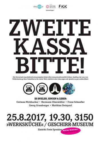 zweite Kassa Bitte
